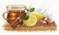 Набор для вышивания Зимний чай, 30x15, Овен