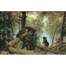 Набор для вышивания Утро в сосновом лесу. И. Шишкин, 38x26, Риолис, Сотвори сама