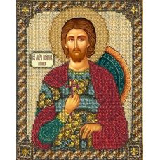 Вышивка бисером Святой Иоанн Воин, 18x22,5, Русская искусница