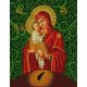 Ткань для вышивания бисером Богородица Почаевская, 20х25, Конек