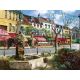 Живопись по номерам Европейский городок, Сун Сэм Парка, 40x50, Белоснежка