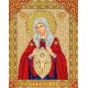 Вышивка бисером Богородица В родах помощница, 20x25, Паутинка