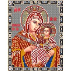 Ткань для вышивания бисером Богородица Вифлеемская, 20х25, Конек