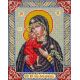 Набор для вышивания бисером Богородица Феодоровская, Паутинка