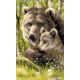 Набор для вышивания Медведица с медвежонком, 22x38, Риолис, Сотвори сама
