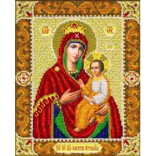 Вышивка бисером Богородица Одигитрия - Путеводительница, 20x25, Паутинка