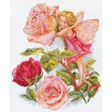 Вышивка Фея розового сада, 27x33, Алиса