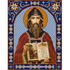 Ткань для вышивания бисером Святой Кирилл, 20х25, Конек