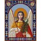 Ткань для вышивания бисером Святой Михаил, 20х25, Конек