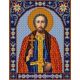 Ткань для вышивания бисером Святой Игорь, 20х25, Конек