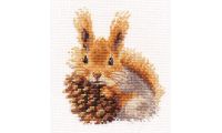 Вышивка Белочка, 11x12, Алиса