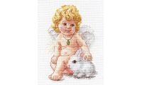 Вышивка Ангел Хранитель, 10x14, Алиса