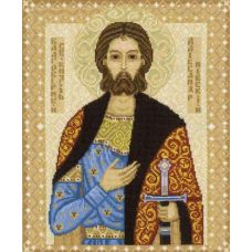 Набор для вышивания Святой Александр Невский, 29x35, Риолис, Сотвори сама
