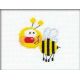 Набор для вышивания Пчелка, 16x13, Риолис Веселая пчёлка