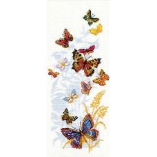 Набор для вышивания Бабочки России, 22x50, Риолис, Сотвори сама