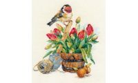 Вышивка Весенняя пора, 18x20, Алиса