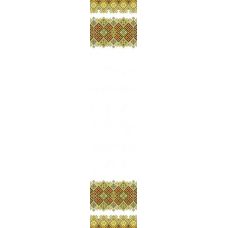 Ткань для вышивания бисером Рушник свадебный 1, 40х220, Конек