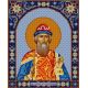 Ткань для вышивания бисером Святой Владимир, 20х25, Конек