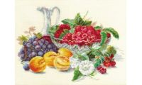 Вышивка Абрикосы и малина, 37x27, Алиса