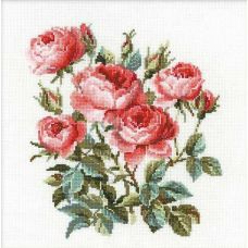Набор для вышивания Садовые розы, 40x40, Риолис, Сотвори сама