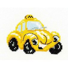 Набор для вышивания Такси, 16x13, Риолис Веселая пчёлка