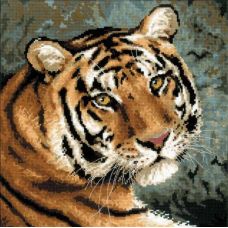 Набор для вышивания Амурский тигр, 40x40, Риолис, Сотвори сама