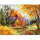 Набор для вышивания Деревенский пейзаж. Осень, 20x16, Риолис, Сотвори сама