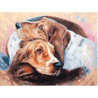 Живопись на холсте Инь-Янь, 30x40, Белоснежка