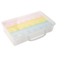 Компактный органайзер с 21 индивидуальными отделениями, Белоснежка