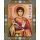 Рисунок на канве Св. Пантелеймон, 28x37, Матренин посад