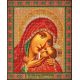 Набор для вышивания бисером Касперовская Богородица, 19x23, Кроше