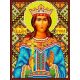 Ткань для вышивания бисером Святая Ирина, 18,5x25,5, Каролинка