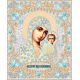Ткань для вышивания бисером Богородица Казанская, 15x18, Конек