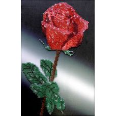 Набор для вышивания Роза, 17x26, Вышиваем бисером