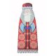 Набор для шитья и вышивания Чехол на бутылку Январь, 17x37, Матренин Посад