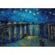 Алмазная мозаика Звездная ночь над Роной по мотивам картины Ван Гога, 27x38, полная выкладка, Риолис
