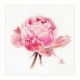 Набор для вышивания крестом Акварельные розы. Розовая изысканная, 26x24, Алиса