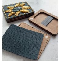 Набор для вышивания Игольница перфорированная чёрная, 5x6,5, НеоКрафт