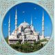 Мозаика стразами Голубая Мечеть в Стамбуле, 40x40, полная выкладка, Алмазная живопись