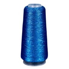 Пряжа Alluring shine цвет № L21 Синий с синим люрексом, 2000 метров, OnlyWe