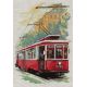 Набор для вышивания крестом Старый трамвай, 21x30, Риолис, Сотвори сама