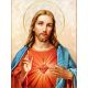 Мозаика стразами Иисус Христос, 30x40, полная выкладка, Алмазная живопись