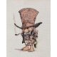 Набор для вышивания крестом Джентельмен в шляпе, 9x13, НеоКрафт