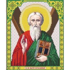 Ткань для вышивания бисером Святой Апостол Андрей Первозванный, 20x25, Благовест