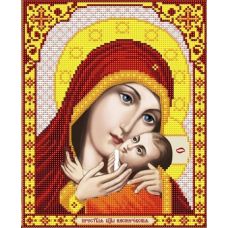 Ткань для вышивания бисером Пресвятая Богородица Касперовская, 20x25, Благовест