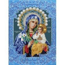 Набор для вышивания Богородица Неувядаемый цвет, 19x26, Вышиваем бисером