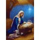 Ткань для вышивания бисером Рождество Христово, 29x39, Конек