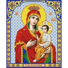 Ткань для вышивания бисером Пресвятая Богородица Скоропослушница, 20x25, Благовест