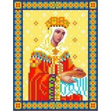 Ткань для вышивания бисером Святая Елена, 13,5x17, Каролинка