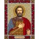 Набор для вышивания бисером Святой Андрей Боголюбский, 14x18, Паутинка